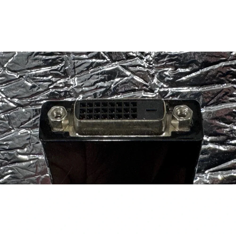 Dell DisplayPort to DVI-D Single Link Adapter DANARBC084 KKMYD Black